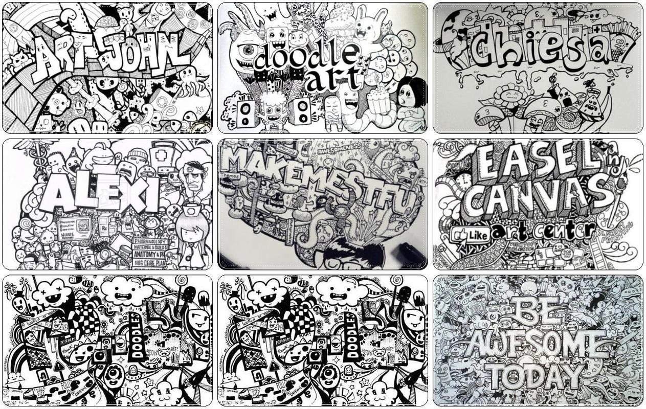 Doodle Art Name Drawings Ideas For Android APK Download