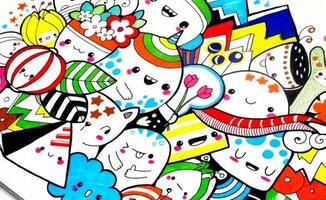 Doodle Art Design Ideas 截圖 1