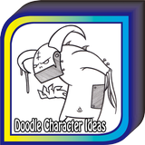 Ý tưởng nhân vật Doodle biểu tượng