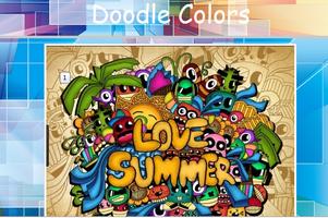 Doodle colors Cartaz