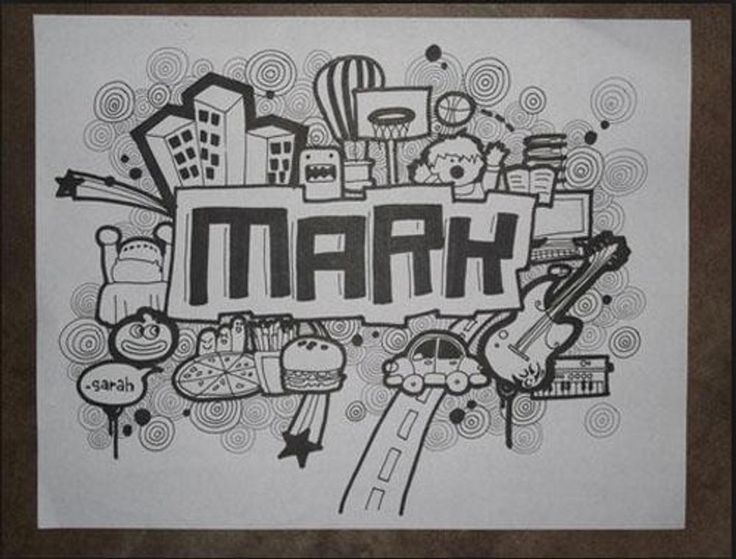 Kerajinan doodle nama screenshot 4