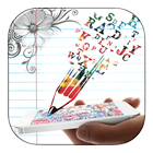 Doodle And Text Photo Editor icon