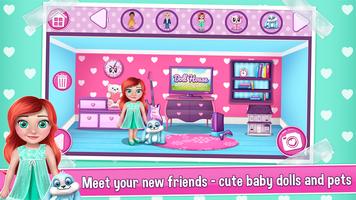 پوستر Doll House Decorating Games