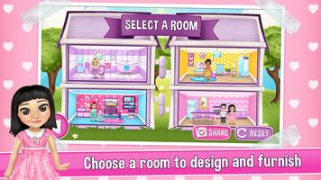 Doll House Decorating Games ภาพหน้าจอ 1