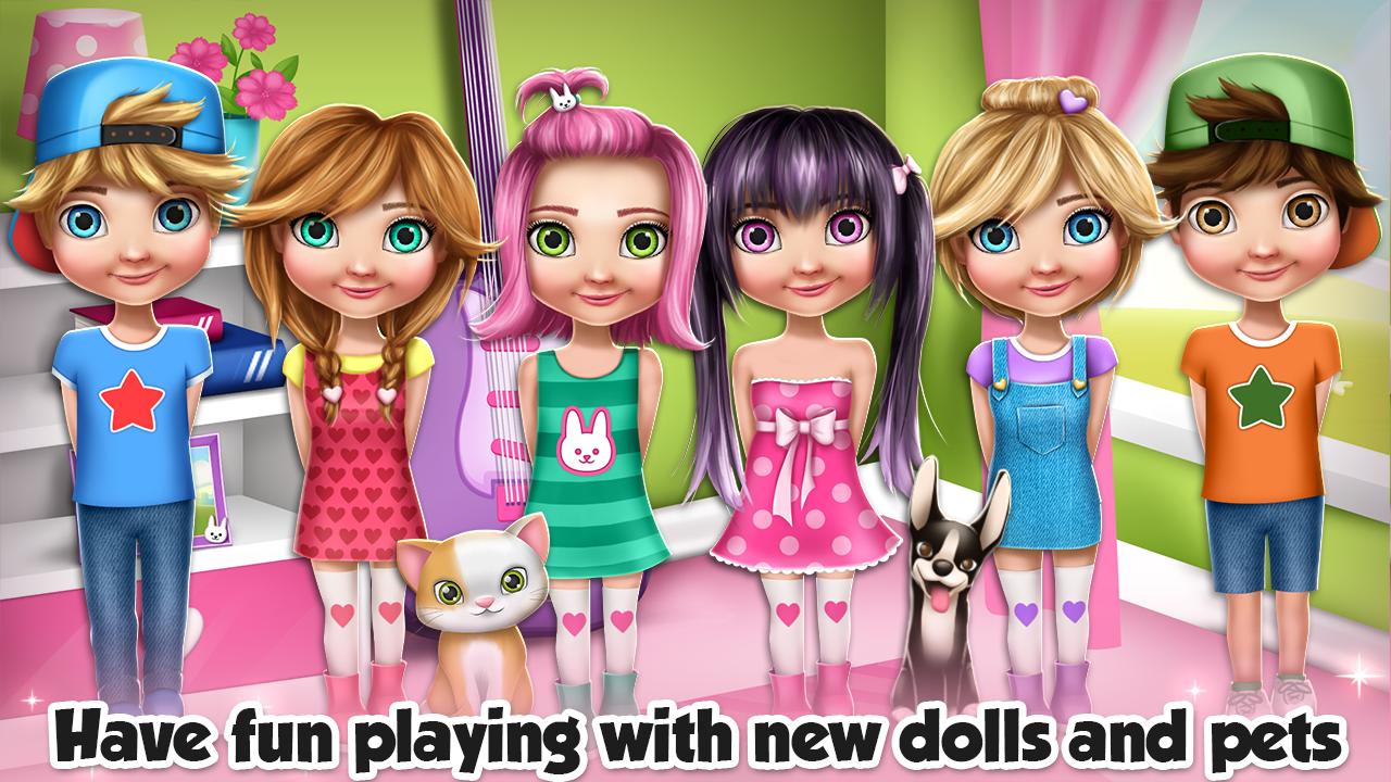 This is my doll. My Doll игра. Dollz House 2009.