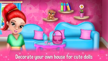 Dollhouse Decoration and Design Games স্ক্রিনশট 2