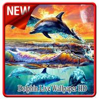 برنامه‌نما Dolphin Live Wallpaper HD عکس از صفحه