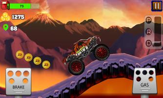 Blaze Truck Monster Machines Climb Race скриншот 2