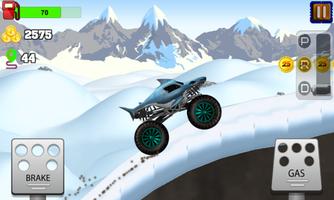 Blaze Truck Monster Machines Climb Race скриншот 3