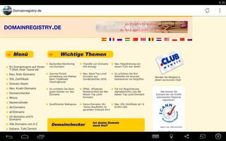 1a: Domainregistry.de: Domains স্ক্রিনশট 1