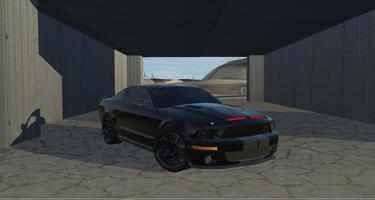 Poster Modern American Muscle Cars