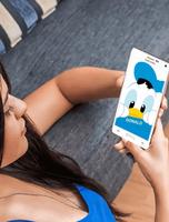 Donald Duck And Daisy Wallpapers পোস্টার