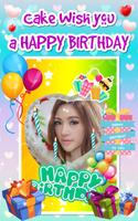 New Cake Birthday Photo Editor capture d'écran 2