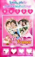 برنامه‌نما Love Photo Frames And Collage عکس از صفحه