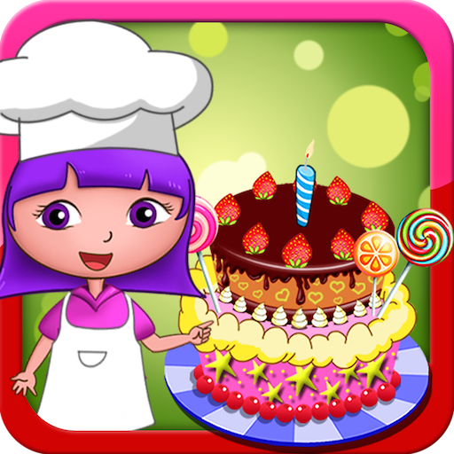 安娜的生日蛋糕麵包店- 親子模擬製作蛋糕遊戲年齡2+