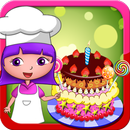 Gra dziewczynek z ciastem Anny aplikacja
