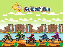 Dora Motorbike Jungle Adventure - Top Biker Racing capture d'écran 3
