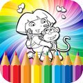 ”Dorra Coloring Book