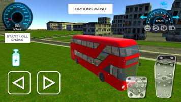 Double Decker Bus Simulator पोस्टर