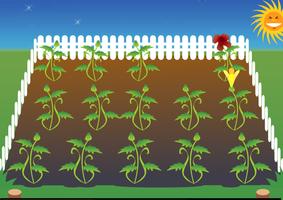 เกมส์ปลูกผักสวนดอกไม้ capture d'écran 2