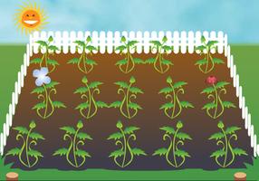 เกมส์ปลูกผักสวนดอกไม้ capture d'écran 3