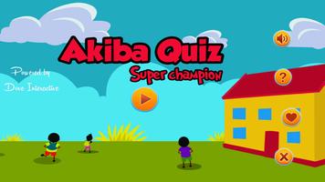 Akiba-Quizz plakat