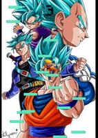 Dragon Super Ball Blue Jump ( Arcade Warrior ) 포스터