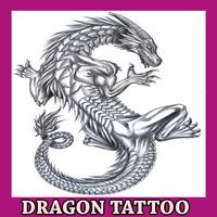 Dragon Tattoo Design Affiche