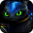 Dragon Toothless Wallpapers 3D آئیکن