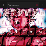 Dragon Z Super Saiyan - Goku Keyboard icône