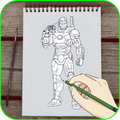 how to draw Avengers