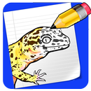 Desenho de Leopardo de Geco Bonito APK