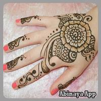 Draw Henna Tattoos Affiche