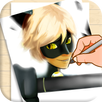 How To Draw Cat Noir Ladybug APK