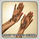 Draw Tattoo Henna أيقونة