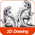 3D Drawing icon