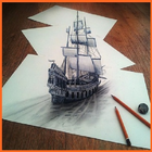 Drawing 3D Design 2018 icon