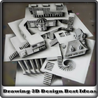 Drawing 3D Design Best Ideas icône