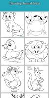 Ideas of Drawing Animals Affiche