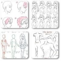 Drawing Anime Step by Steps Easy Affiche