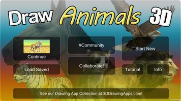 Draw Animals 3D Ekran Görüntüsü 1