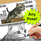 Draw Cats 3D Free アイコン