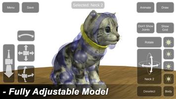 Draw Cats 3D Free スクリーンショット 1