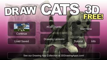 Draw Cats 3D Free スクリーンショット 2