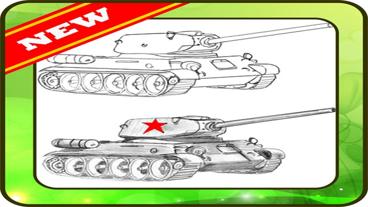 كيفية رسم الدبابات الجيش إيسي For Android Apk Download