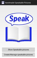 Speakable picture for toddler الملصق