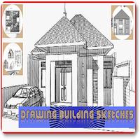 Drawing Building Sketches-poster