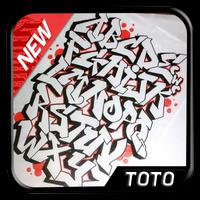 Drawing Graffiti Letters Affiche