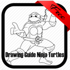 ikon Panduan Menggambar Ninja Turtles