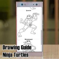 Drawing Guide Ninja Turtles اسکرین شاٹ 1
